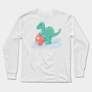 Easter dino egg Long Sleeve T-Shirt